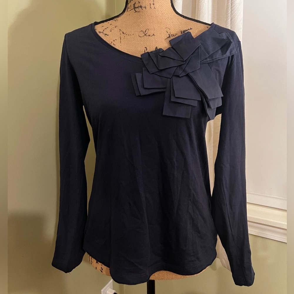 Stylish Navy Top by Boden - Size 6, Brand New Without Tags (NWOT), Never Worn